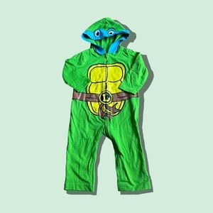 Nickelodeon Teenage Mutant Ninja Turtles 2015 Viacom Leonardo Zip Up One Piece